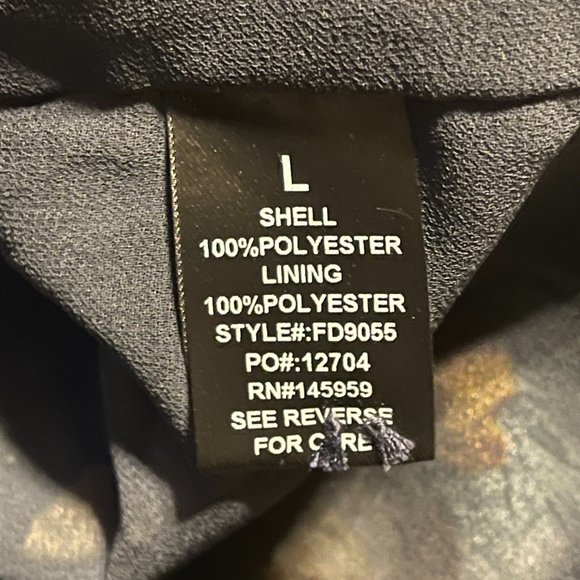 NWT Women's Lilyful Floral Multicolor Wrap Dress Size L $65 - Picture 7 of 7